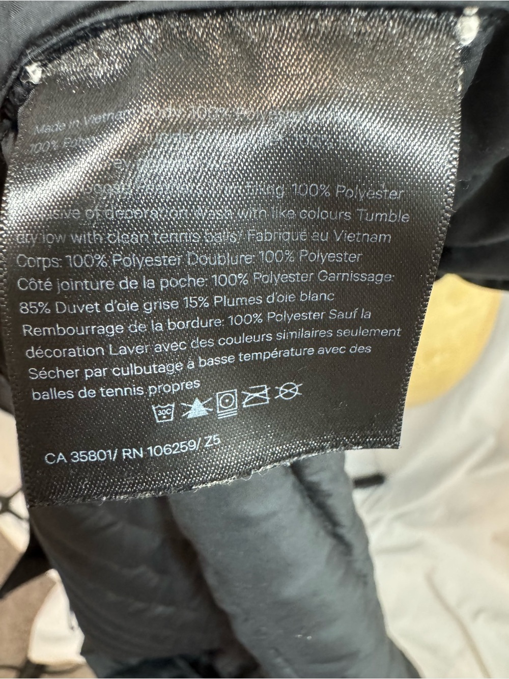 Lululemon Women’s Quilted Hooded Puffer Jacket - Black 6 - Picture 9 of 10
